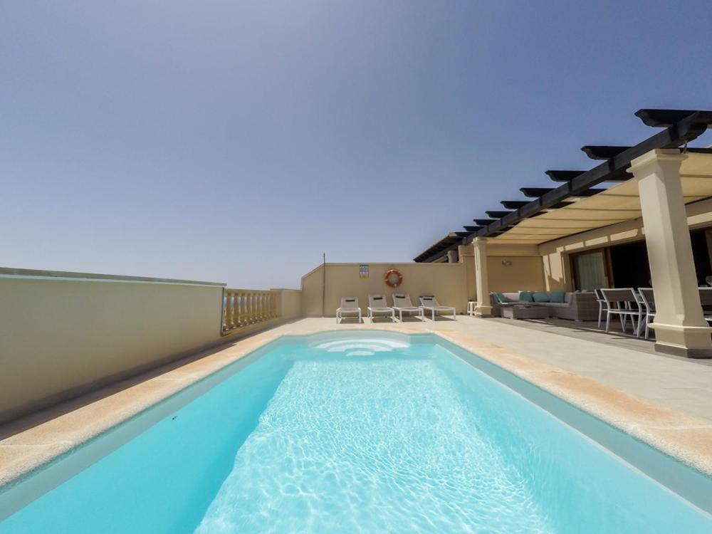 Luxurious Villa With Amazing Sea View And Pool Caleta De Fuste Zewnętrze zdjęcie