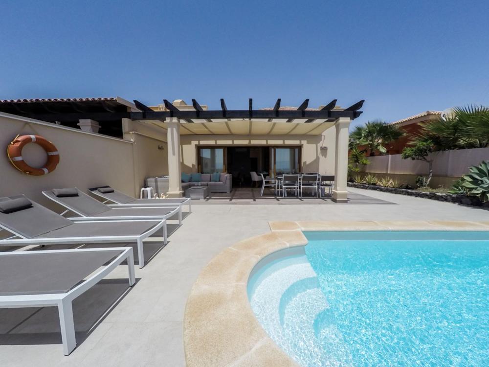 Luxurious Villa With Amazing Sea View And Pool Caleta De Fuste Zewnętrze zdjęcie