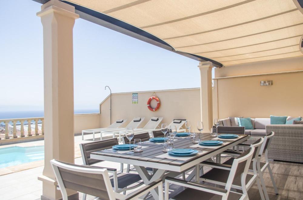 Luxurious Villa With Amazing Sea View And Pool Caleta De Fuste Zewnętrze zdjęcie